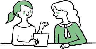 希望の会社と面接